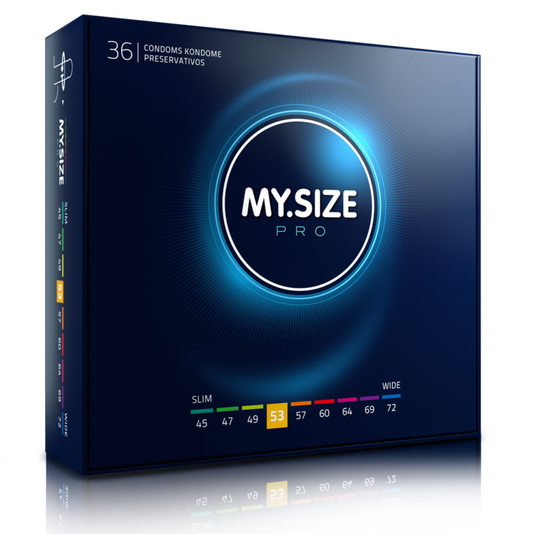 My Size Pro Condoms 53 Mm 36 Units | Niks.fi verkkokauppa