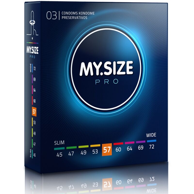 My Size Pro Condoms 57 Mm 3 Units | Niks.fi verkkokauppa