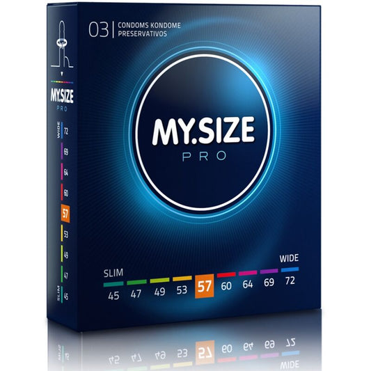 My Size Pro Condoms 57 Mm 3 Units | Niks.fi verkkokauppa