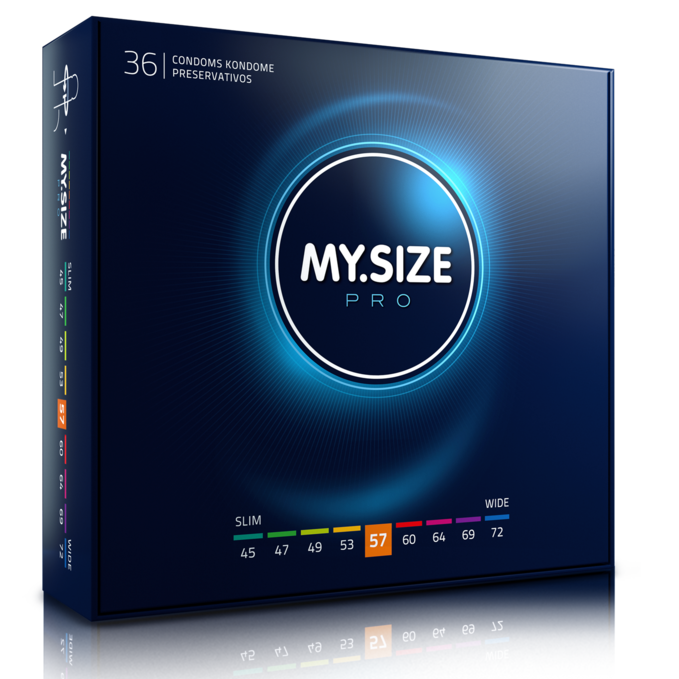 My Size Pro Condoms 57 Mm 36 Units | Niks.fi verkkokauppa