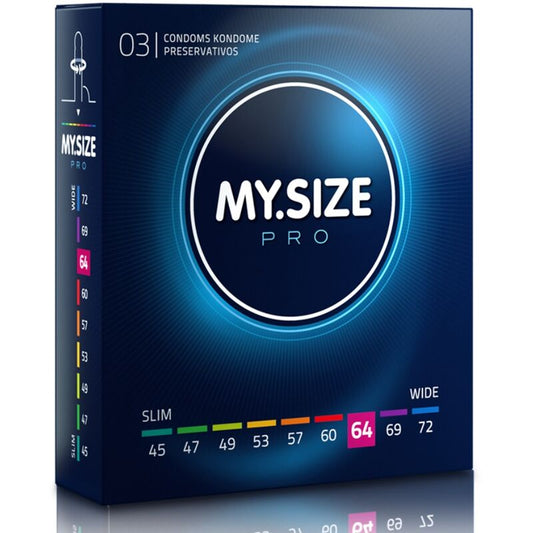 My Size Pro Condoms 64 Mm 3 Units | Niks.fi verkkokauppa