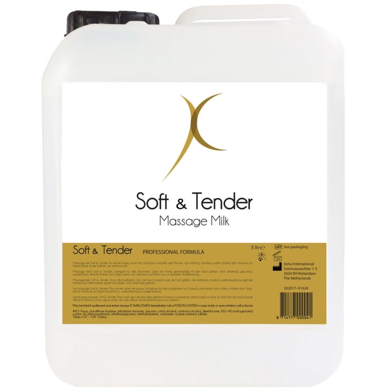 Soft And Tender Massage Milk 5000 Ml | Niks.fi verkkokauppa