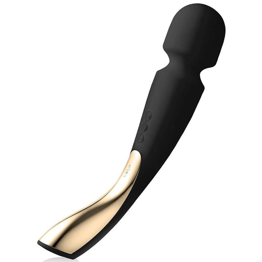 Lelo Smart Medium Wand 2 Black Massager | Niks.fi verkkokauppa