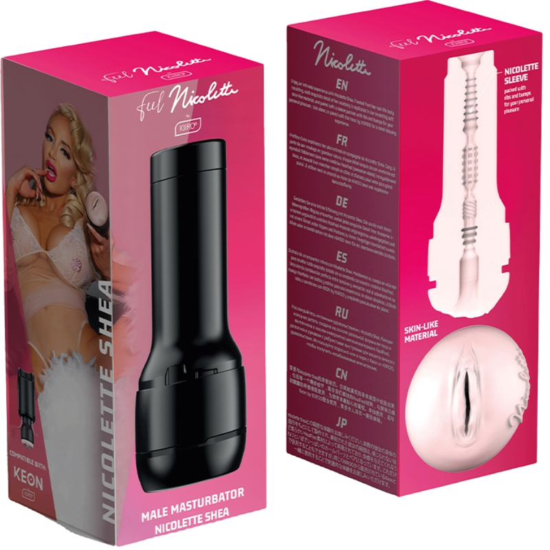 Kiiroo Feel Nicolette Shea Stars Collection Strokers | Niks.fi verkkokauppa