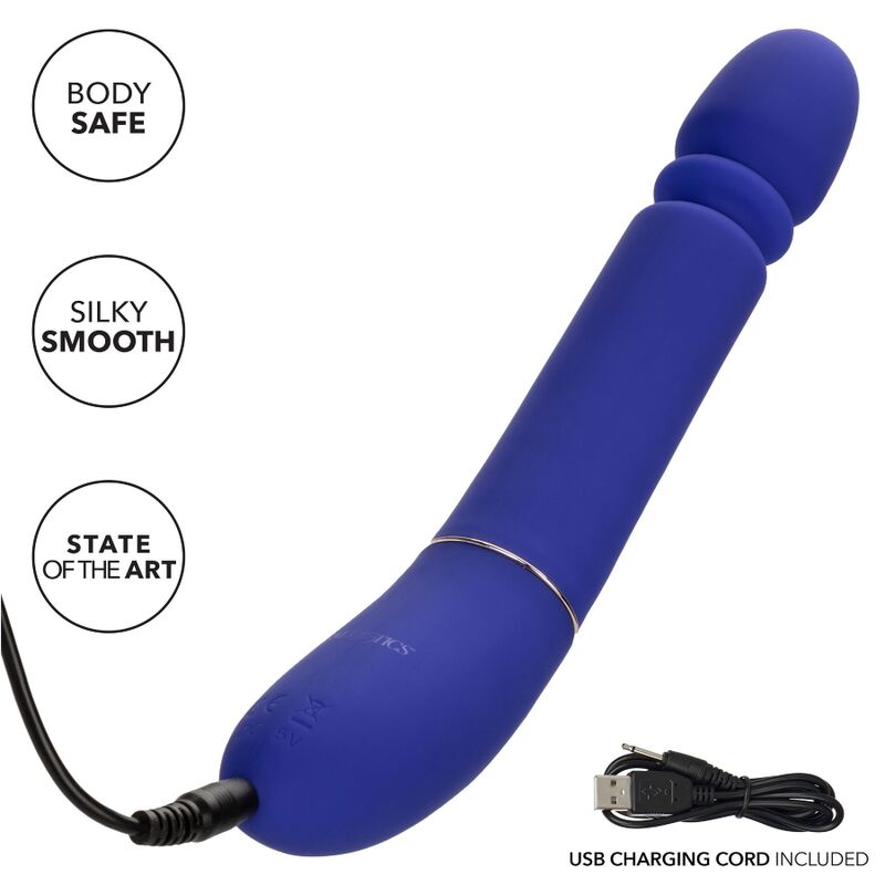 Calexotics Shameless Slim Thumper Blue | Niks.fi verkkokauppa