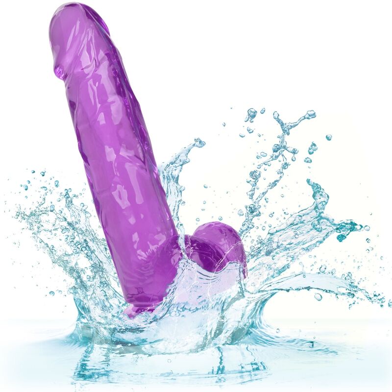 Calexotics Size Queen Dildo Purple 15.3 Cm | Niks.fi verkkokauppa