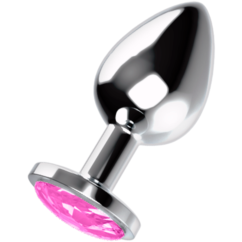 Ohmama Anal Plug With Pink Crystal S | Niks.fi verkkokauppa