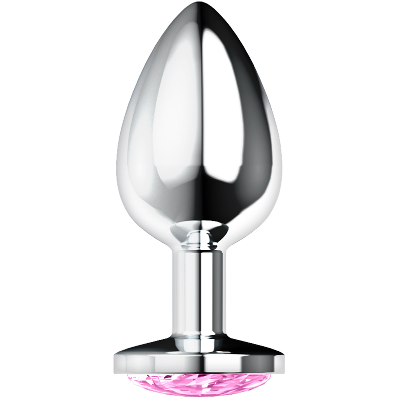 Ohmama Anal Plug With Pink Crystal L | Niks.fi verkkokauppa
