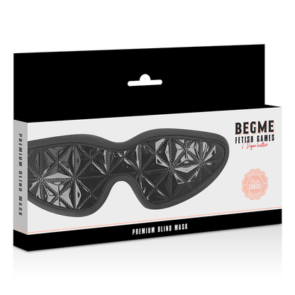 Begme Black Edition Premium Blind Mask With Neoprene Lining | Niks.fi verkkokauppa