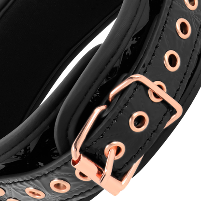 Begme Black Edition Collar With Nipple Clamps With Neoprene Lining | Niks.fi verkkokauppa