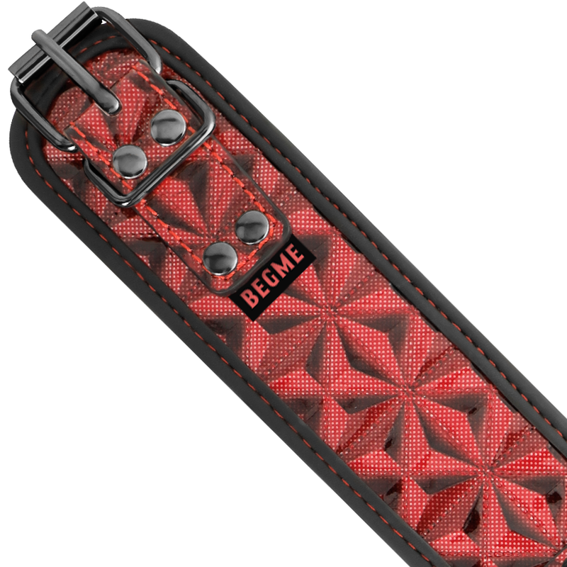 Begme Red Edition Collar With Nipple Clamps With Neoprene Lining | Niks.fi verkkokauppa