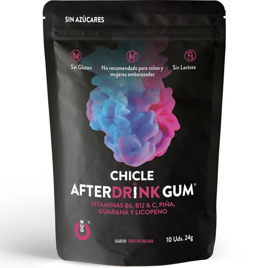 Wug Gum After Drink Hangover 10 Units | Niks.fi verkkokauppa