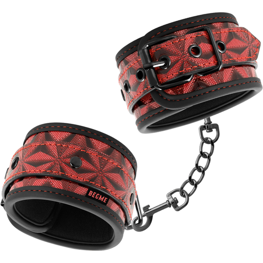 Begme Red Edition Premium Ankle Cuffs With Neoprene Lining | Niks.fi verkkokauppa