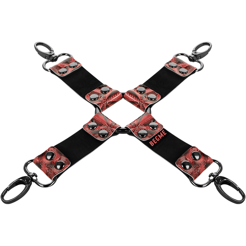 Begme Red Edition Premium Vegan Leather Hog Tie | Niks.fi verkkokauppa