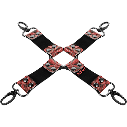 Begme Red Edition Premium Vegan Leather Hog Tie | Niks.fi verkkokauppa