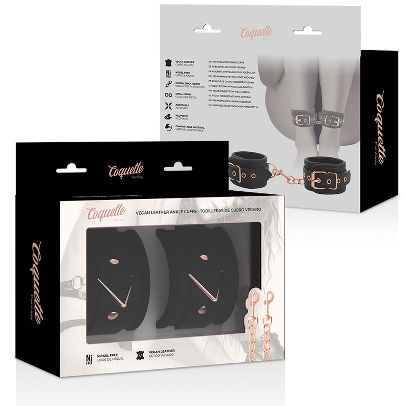 Coquette Chic Desire Fantasy Ankle Cuffs With Neoprene Lining | Niks.fi verkkokauppa