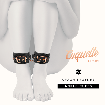 Coquette Chic Desire Fantasy Ankle Cuffs With Neoprene Lining | Niks.fi verkkokauppa