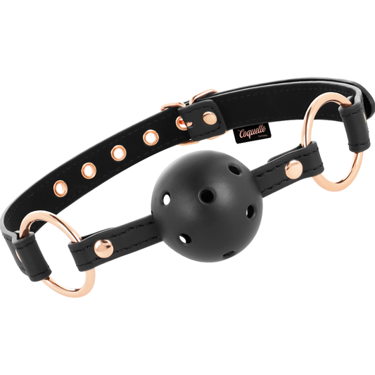 Coquette Chic Desire Fantasy Breathable Vegan Leather Gag | Niks.fi verkkokauppa
