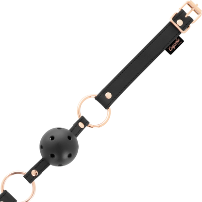 Coquette Chic Desire Fantasy Breathable Vegan Leather Gag | Niks.fi verkkokauppa