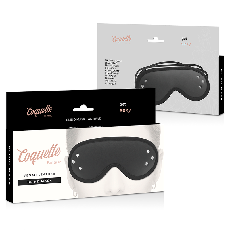 Coquette Chic Desire Fantasy Vegan Leather Mask With Neoprene Lining | Niks.fi verkkokauppa