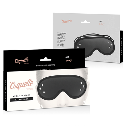 Coquette Chic Desire Fantasy Vegan Leather Mask With Neoprene Lining | Niks.fi verkkokauppa