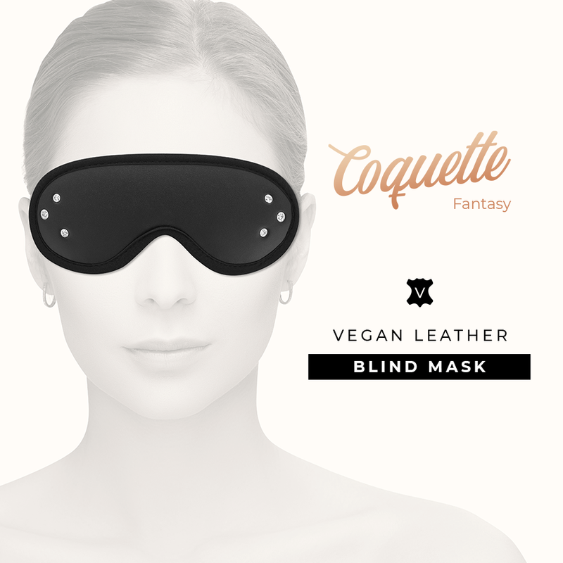 Coquette Chic Desire Fantasy Vegan Leather Mask With Neoprene Lining | Niks.fi verkkokauppa