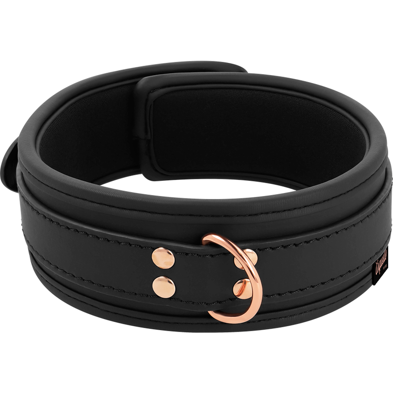 Coquette Chic Desire Fantasy Vegan Leather Necklace With Strap And Neoprene Lining | Niks.fi verkkokauppa