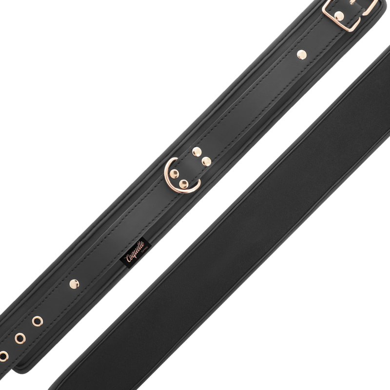 Coquette Chic Desire Fantasy Vegan Leather Necklace With Strap And Neoprene Lining | Niks.fi verkkokauppa