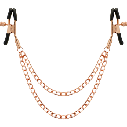 Coquette Chic Desire Fantasy Metal Nipple Clips With Chain | Niks.fi verkkokauppa