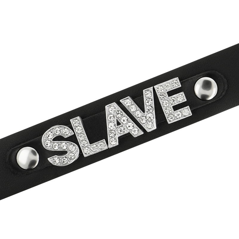 Coquette Chic Desire Slave Vegan Leather Choker | Niks.fi verkkokauppa