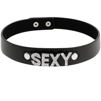 Coquette Chic Desire Sexy Vegan Leather Choker | Niks.fi verkkokauppa