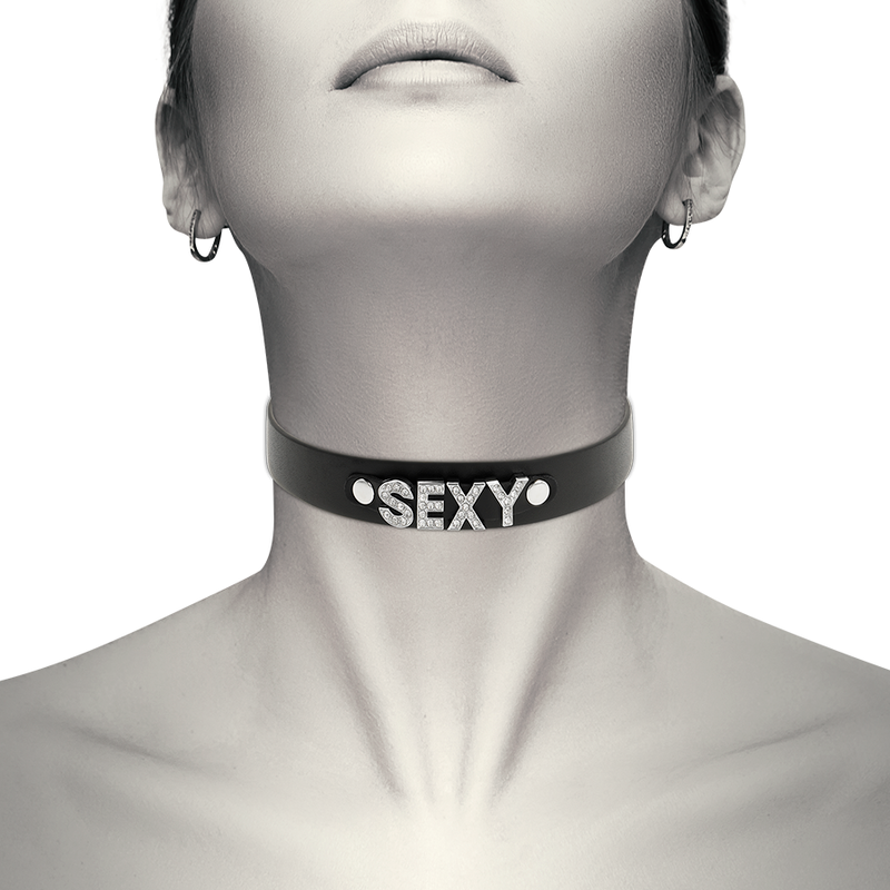 Coquette Chic Desire Sexy Vegan Leather Choker | Niks.fi verkkokauppa