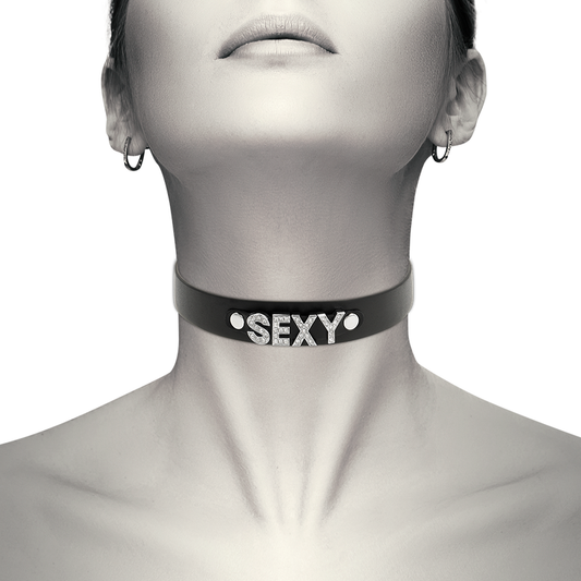 Coquette Chic Desire Sexy Vegan Leather Choker | Niks.fi verkkokauppa