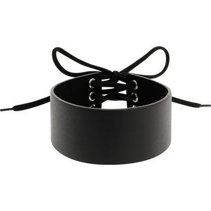 Coquette Chic Desire Vegan Leather Choker | Niks.fi verkkokauppa
