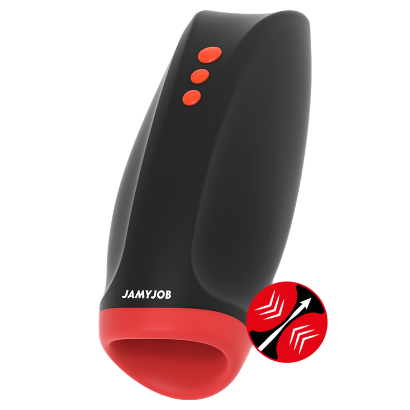 Jamyjob Novax Masturbator With Vibration And Compression | Niks.fi verkkokauppa