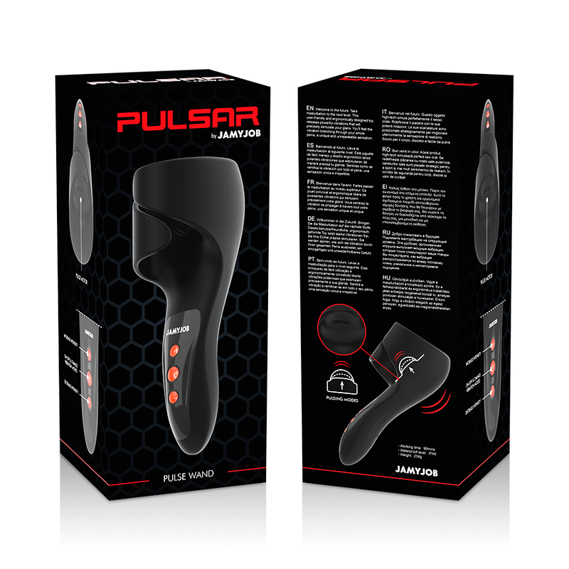 Jamyjob Pulsar Wand Vibration And Pulsation Modes | Niks.fi verkkokauppa