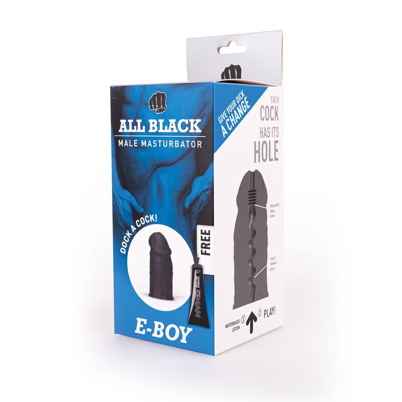 All Black Mastubador E-Boy | Niks.fi verkkokauppa