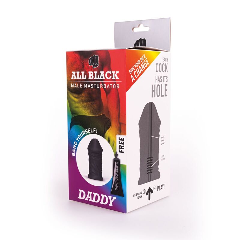 All Black Masturbator Daddy | Niks.fi verkkokauppa