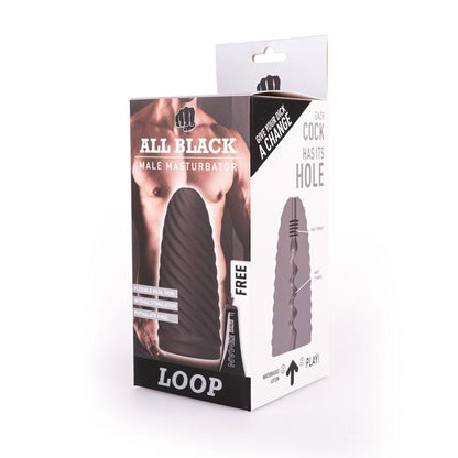 All Black Masturbator Loop Model 1 | Niks.fi verkkokauppa
