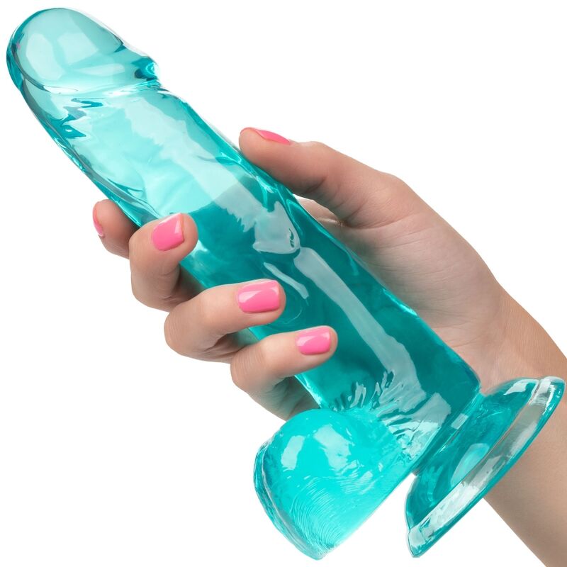 Calexotics Size Queen Dildo Blue 15.3 Cm | Niks.fi verkkokauppa