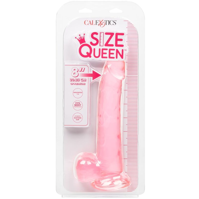 Calexotics Size Queen Dildo Pink 20.3 Cm | Niks.fi verkkokauppa