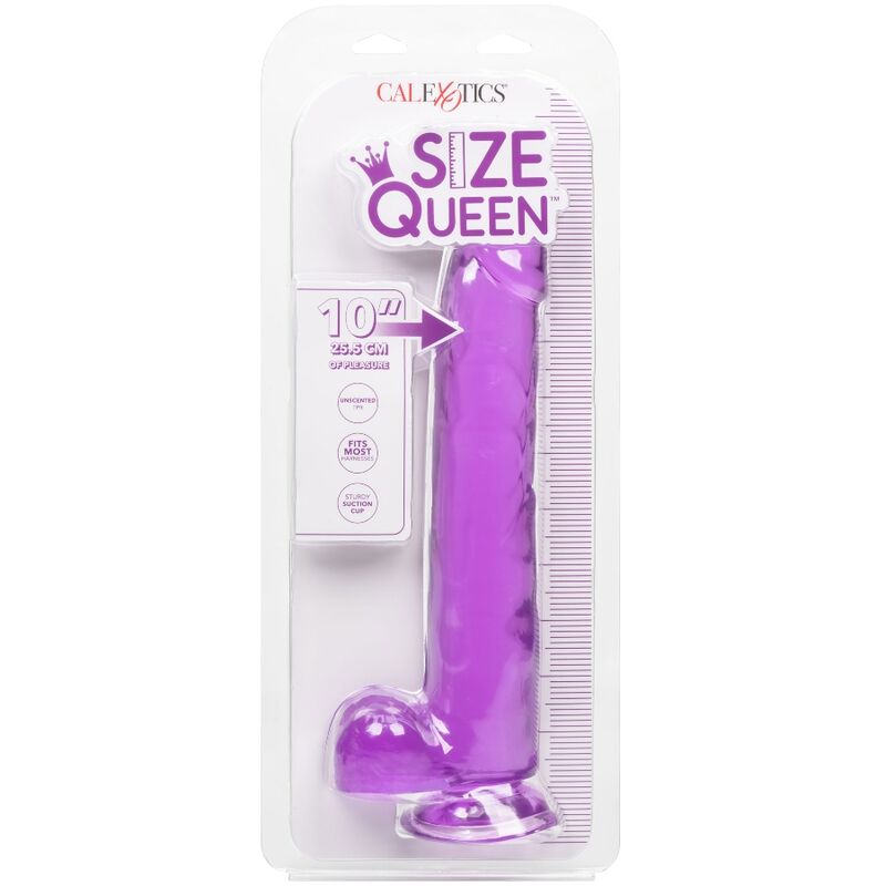 Calexotics Size Queen Dildo Purple 25.5 Cm | Niks.fi verkkokauppa