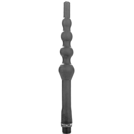 All Black Beaded Shower Anal Silicone 27 Cm | Niks.fi verkkokauppa