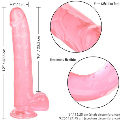 Calexotics Size Queen Dildo Pink 25.5 Cm | Niks.fi verkkokauppa