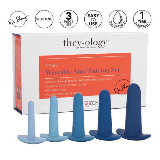 Calexotics Wearable Anal Training Set 5 Pieces | Niks.fi verkkokauppa