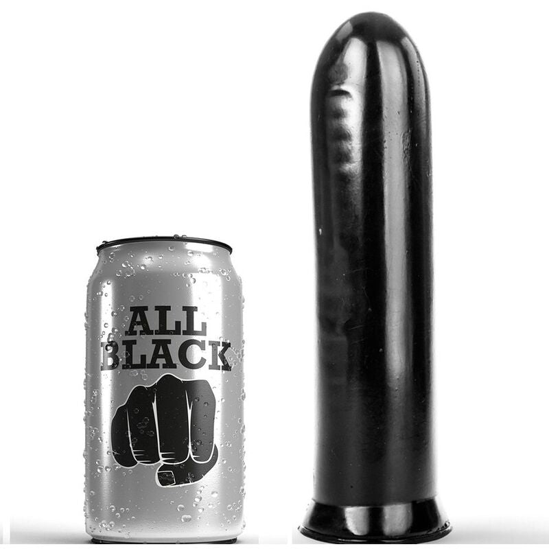 All Black Dildo Black 19 Cm | Niks.fi verkkokauppa