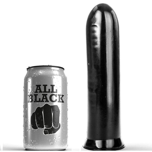 All Black Dildo Black 19 Cm | Niks.fi verkkokauppa