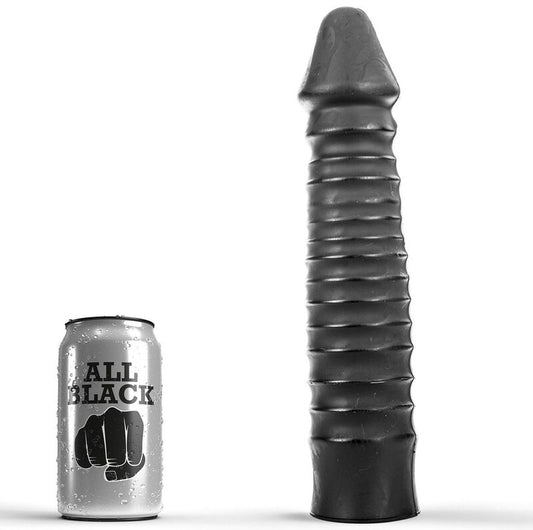 All Black Dildo 26 Cm | Niks.fi verkkokauppa