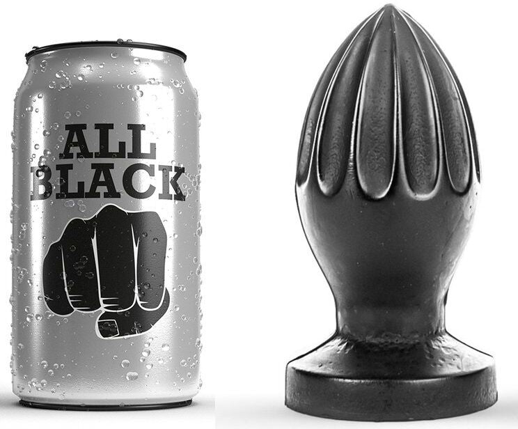 All Black Plug Anal 12 Cm | Niks.fi verkkokauppa