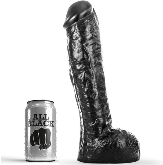 All Black Dong 29 Cm | Niks.fi verkkokauppa